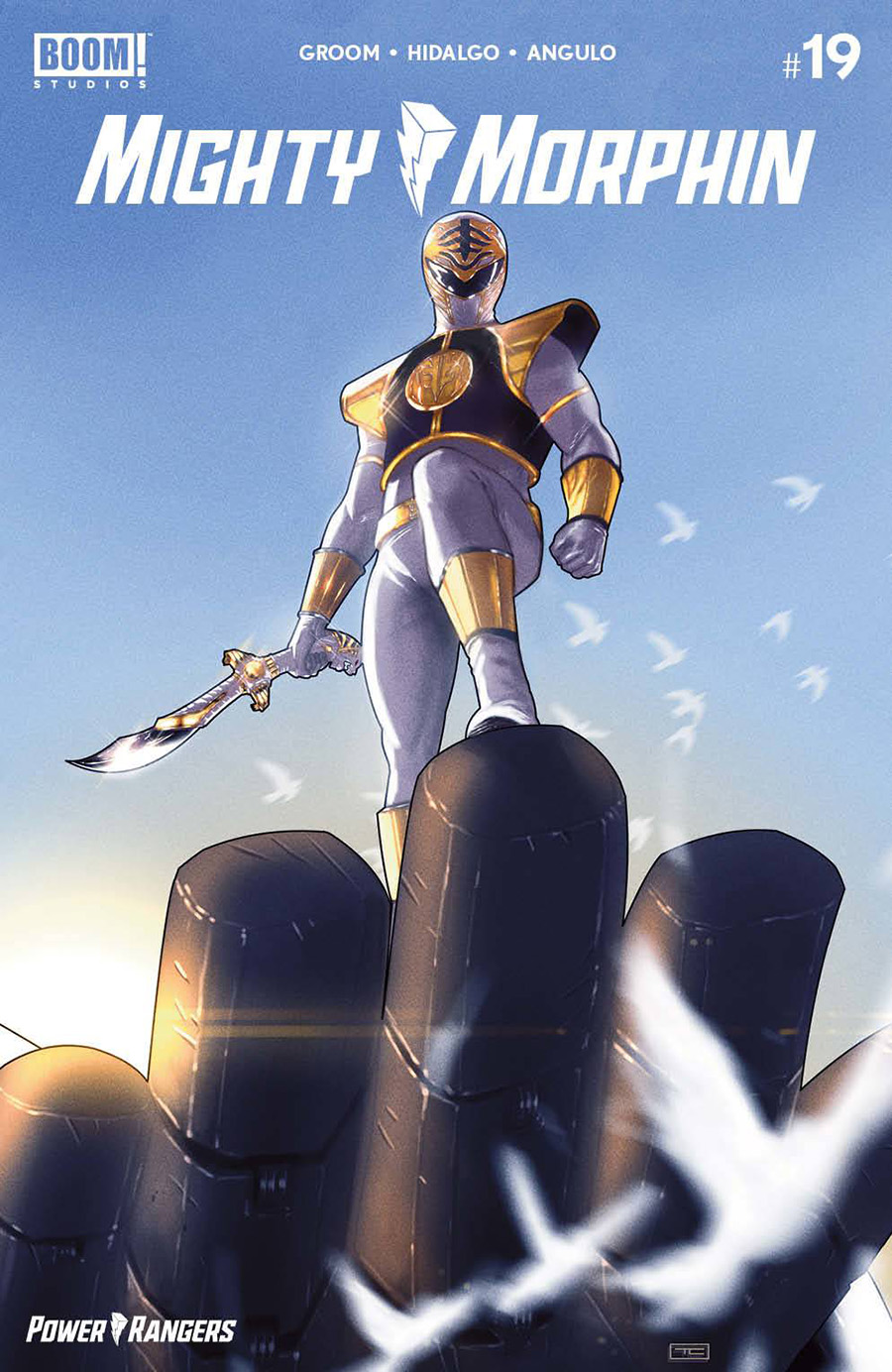 Mighty Morphin #19 Cover F Variant Taurin Clarke Reveal Cover