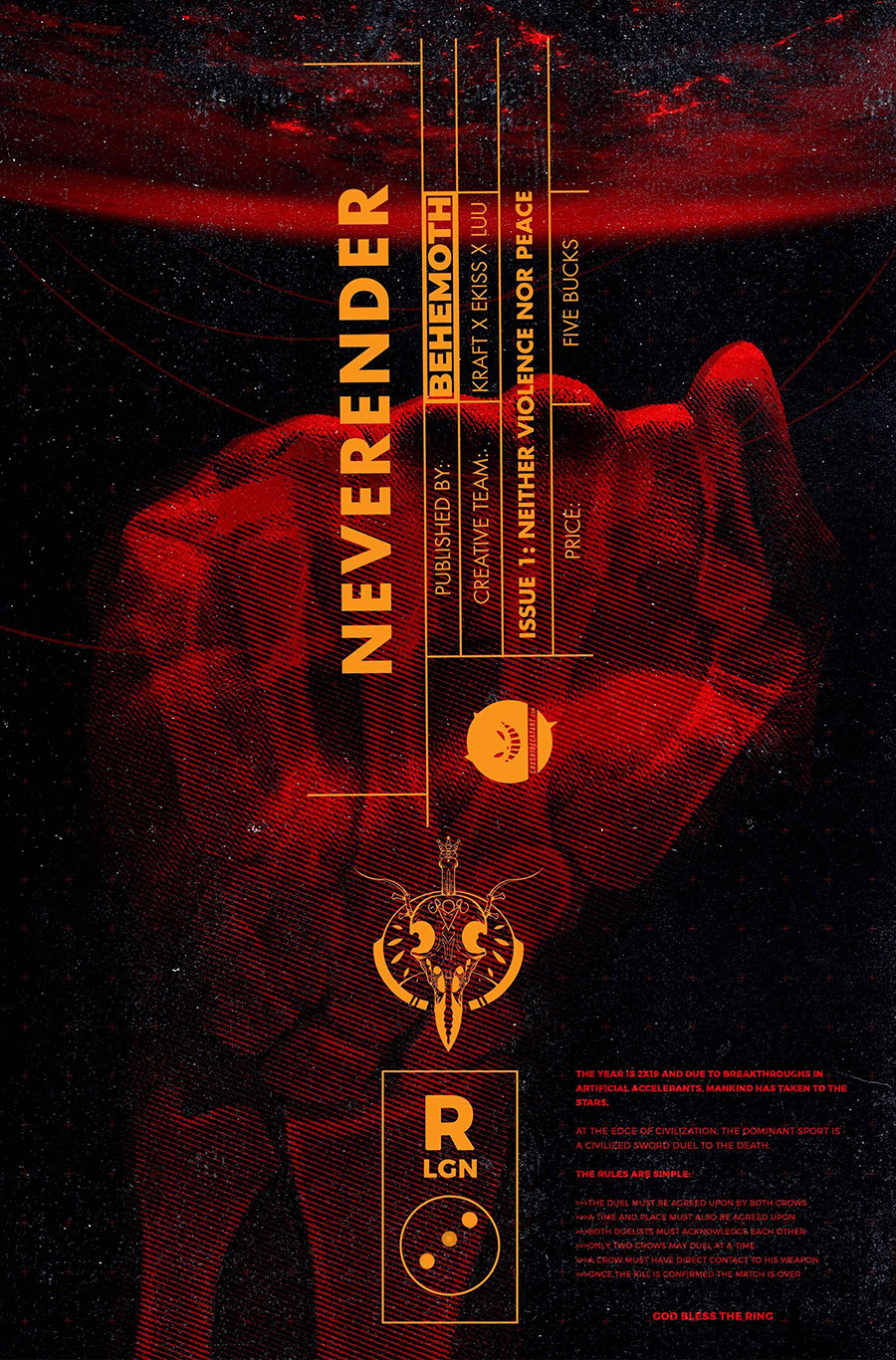 Neverender #1 Cover B Variant Devin Kraft Cover
