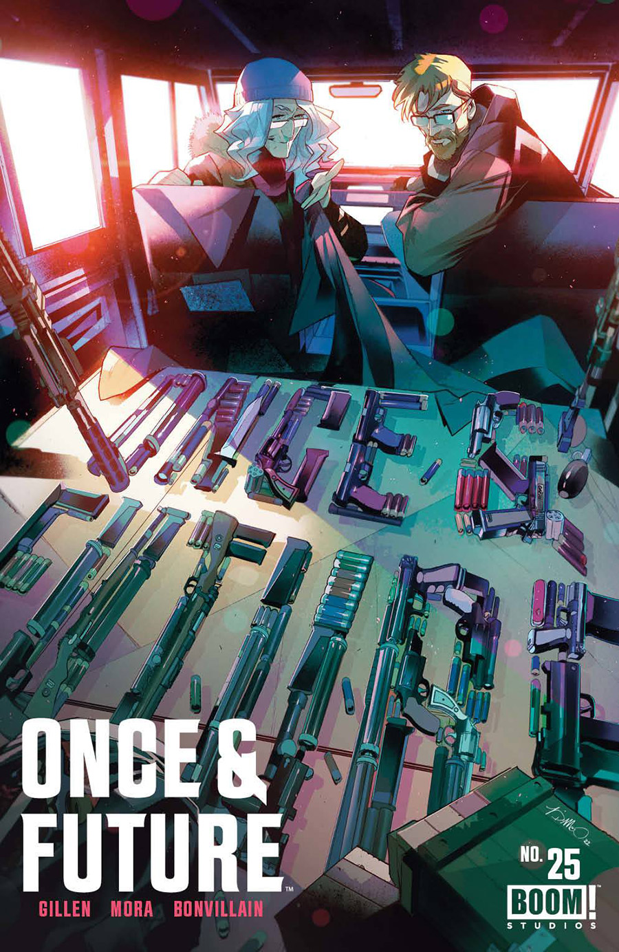 Once & Future #25 Cover D Variant Simone Di Meo Reveal Cover