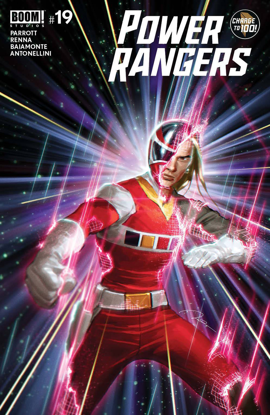 Power Rangers #19 Cover A Regular Gerald Parel Cover