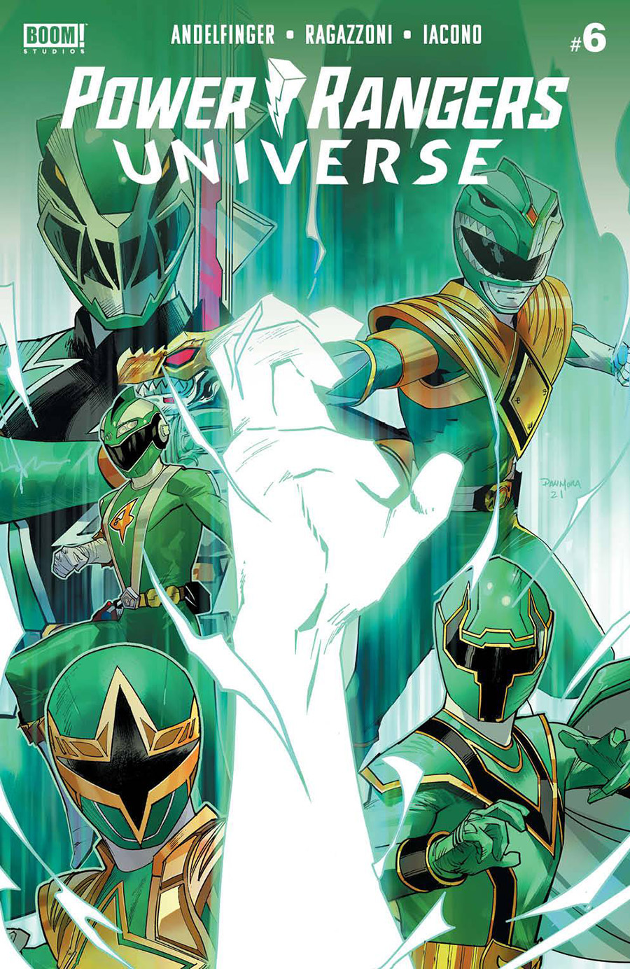 Power Rangers Universe #6 Cover A Regular Dan Mora Cover