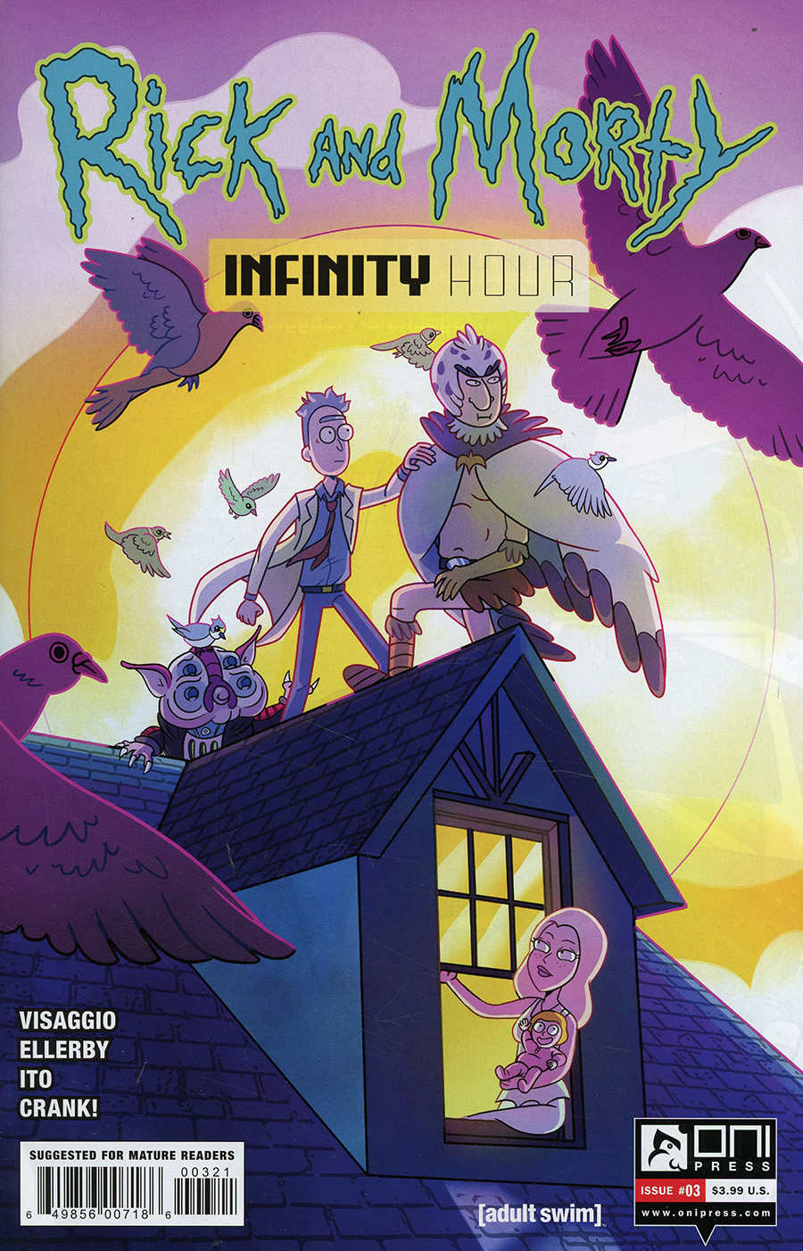Rick And Morty Infinity Hour #3 Cover B Variant Julia Scott Cover