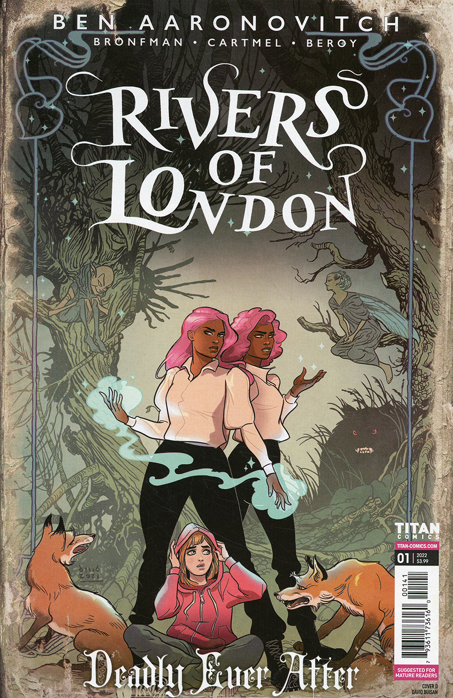 Rivers Of London Deadly Ever After #1 Cover D Variant David Buisan Cover