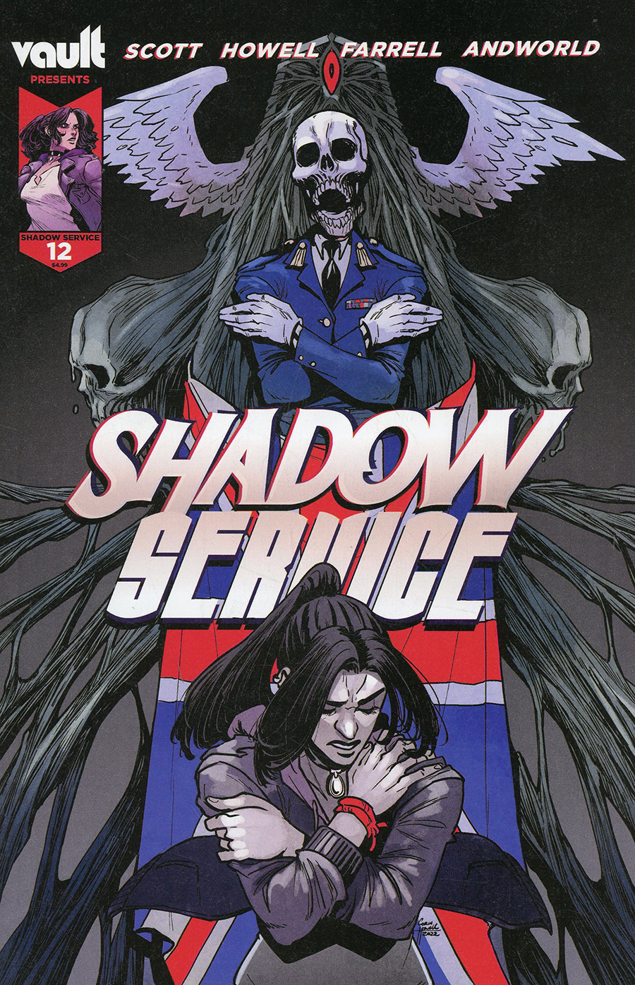 Shadow Service #12 Cover A Regular Corin Howell Cover