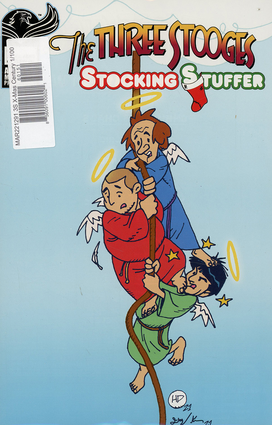 Three Stooges Stocking Stuffer #1 Cover F Limited Edition Century Variant Cover