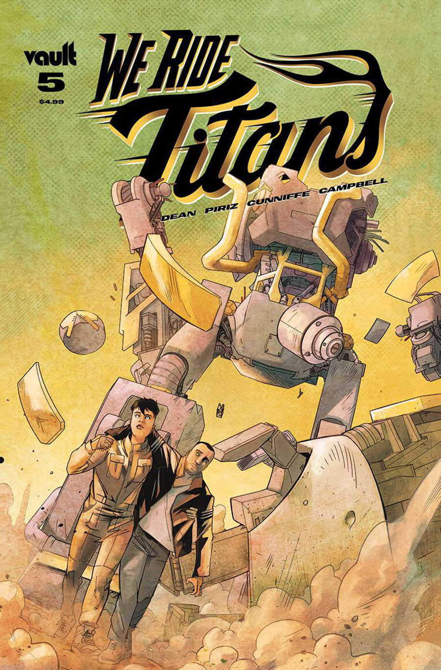 We Ride Titans #5 Cover A Regular Sebastian Piriz Cover