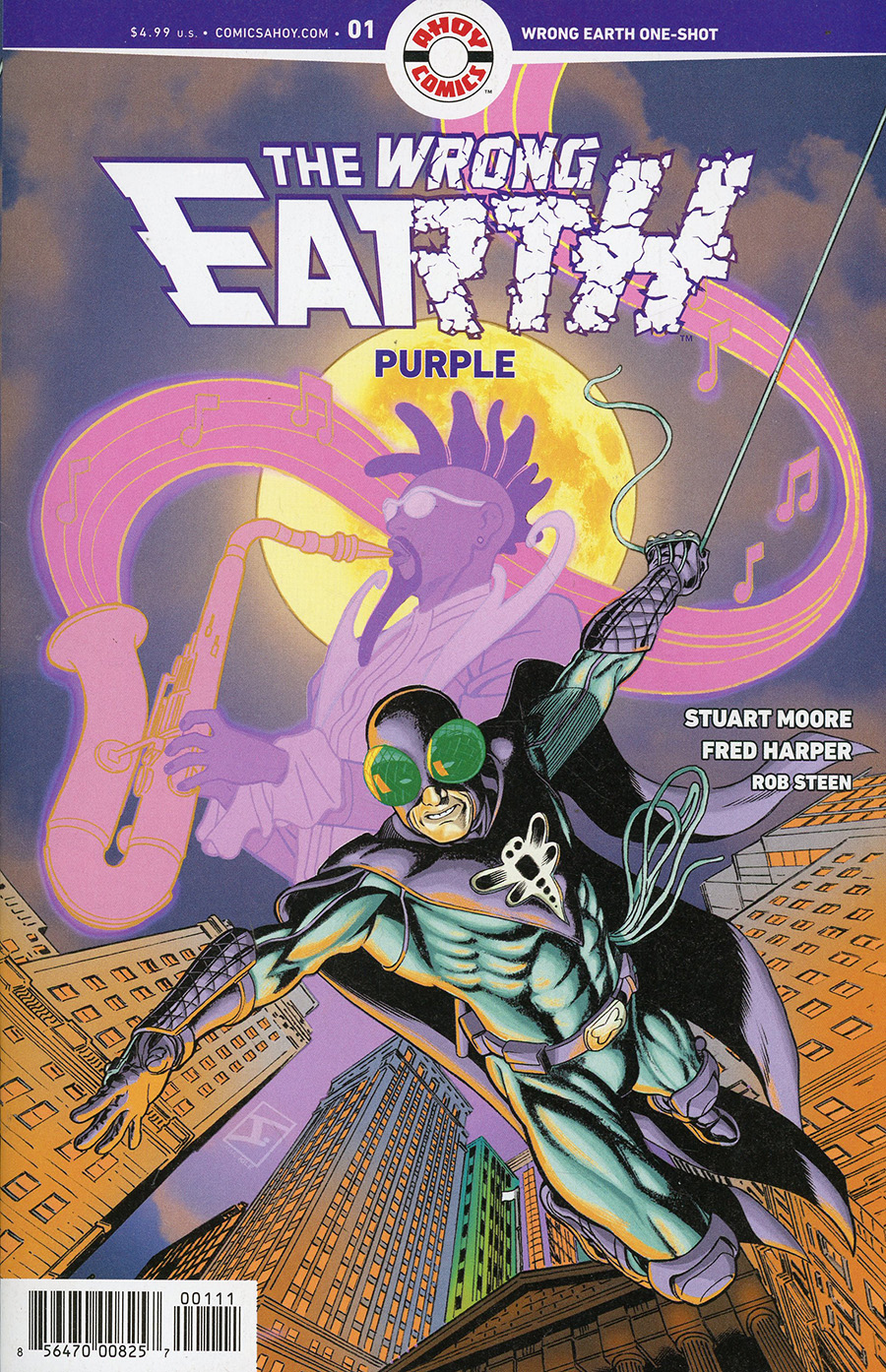 Wrong Earth Purple #1 (One Shot) Cover A Regular Jamal Igle Cover