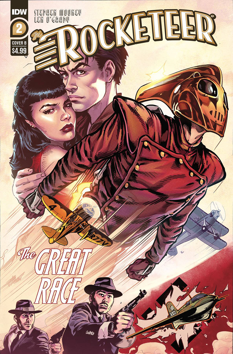 Rocketeer The Great Race #2 Cover B Variant Stephen Mooney Cover