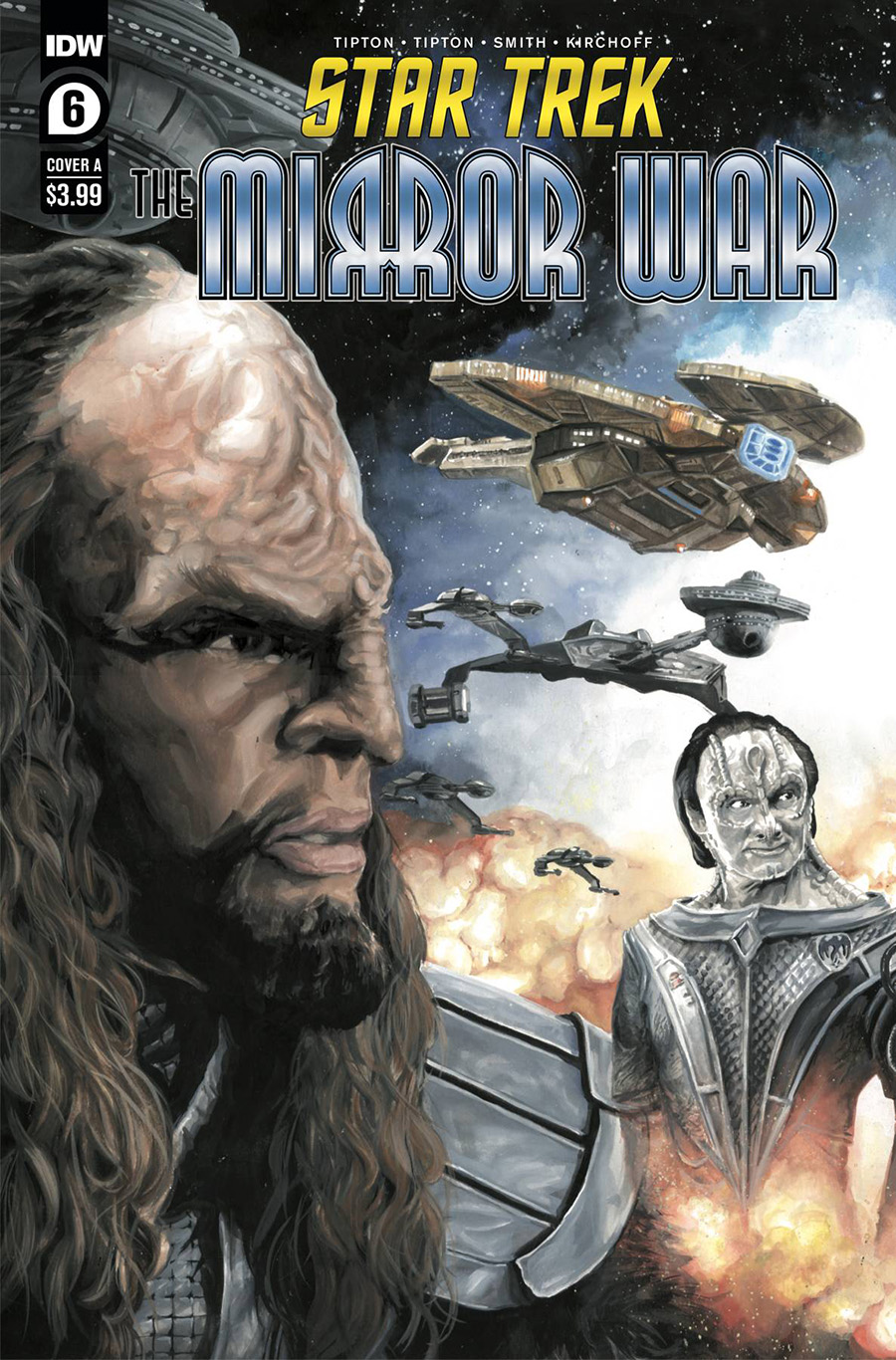 Star Trek The Mirror War #6 Cover A Regular JK Woodward Cover