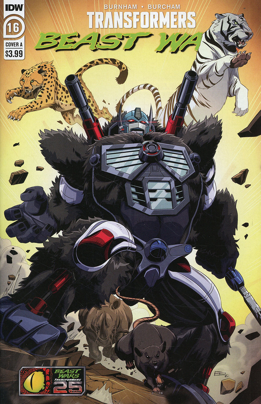 Transformers Beast Wars Vol 2 #16 Cover A Regular Emilio Lopez Cover