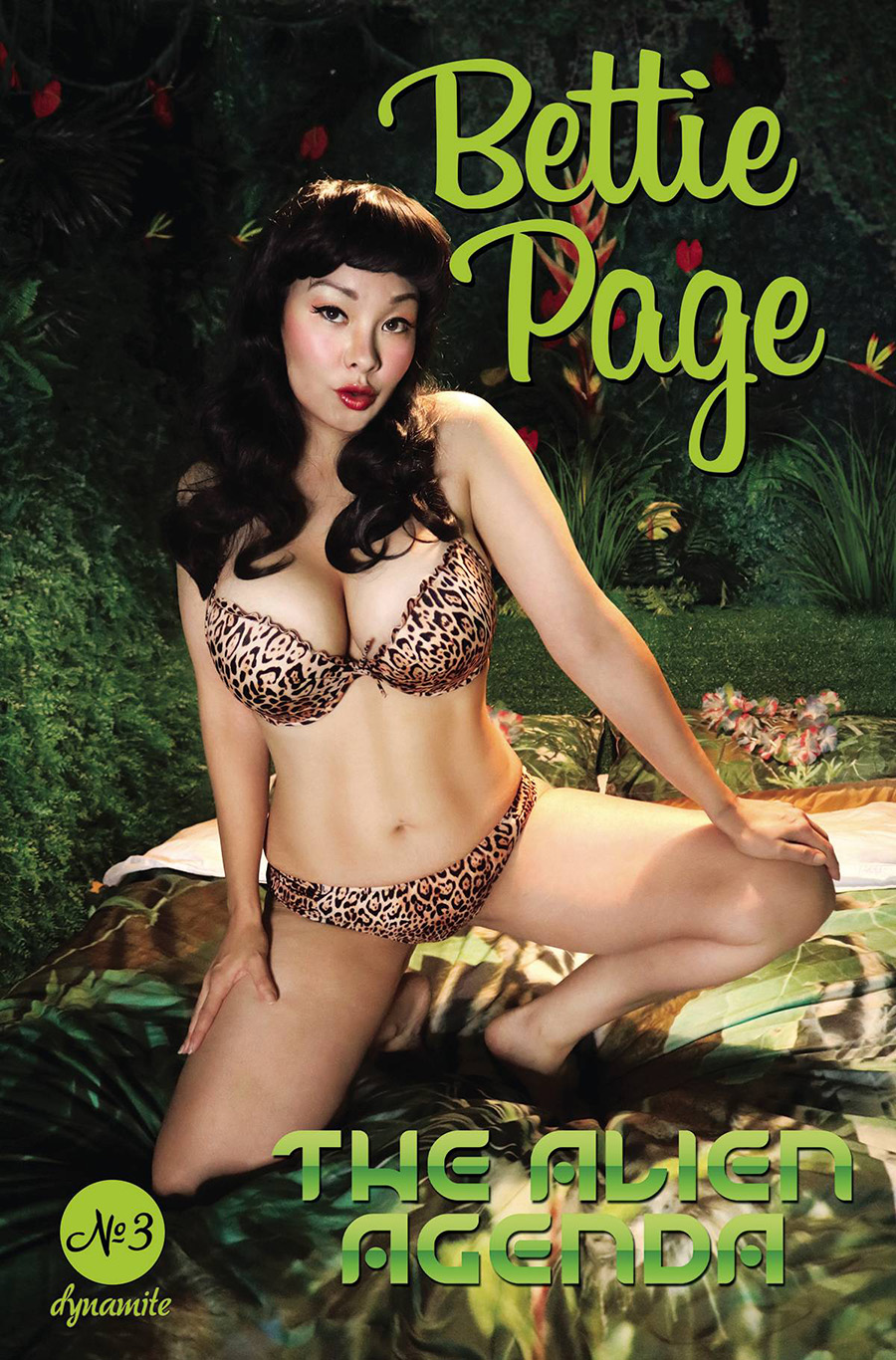 Bettie Page Alien Agenda #3 Cover E Variant Ani-Mia Cosplay Photo Cover