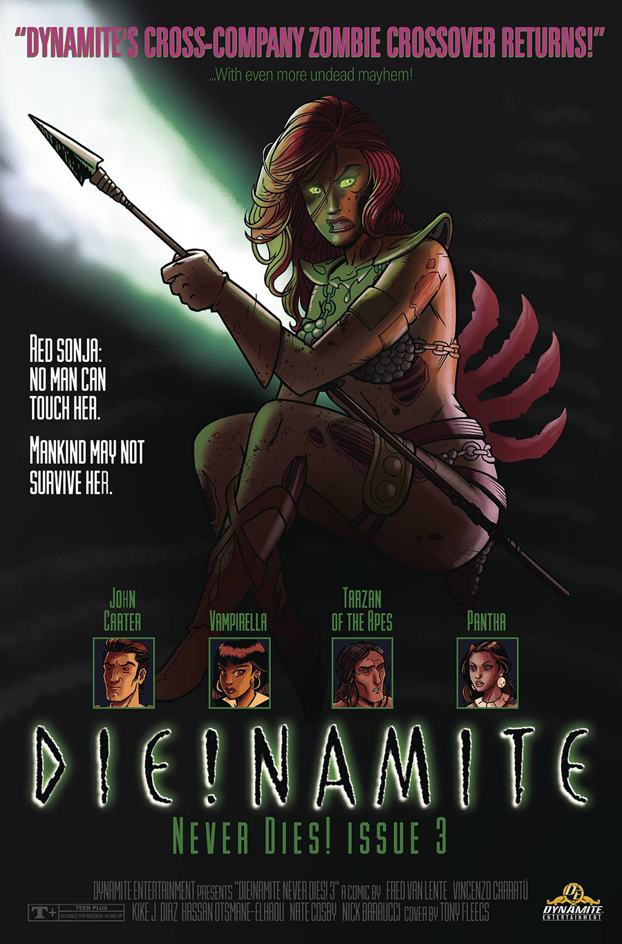 DieNamite Never Dies #3 Cover A Regular Tony Fleecs Cover