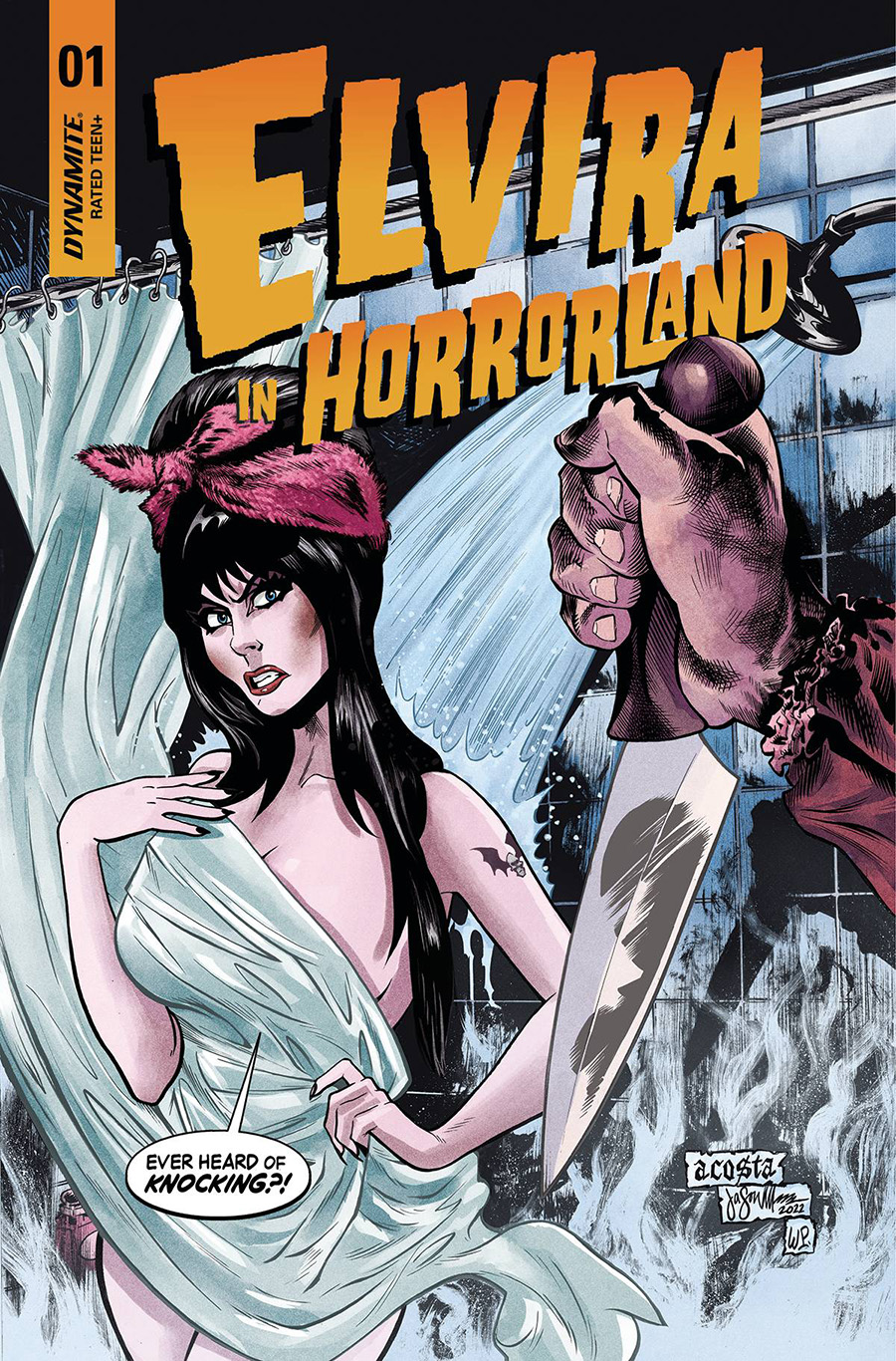 Elvira In Horrorland #1 Cover A Regular Dave Acosta Cover