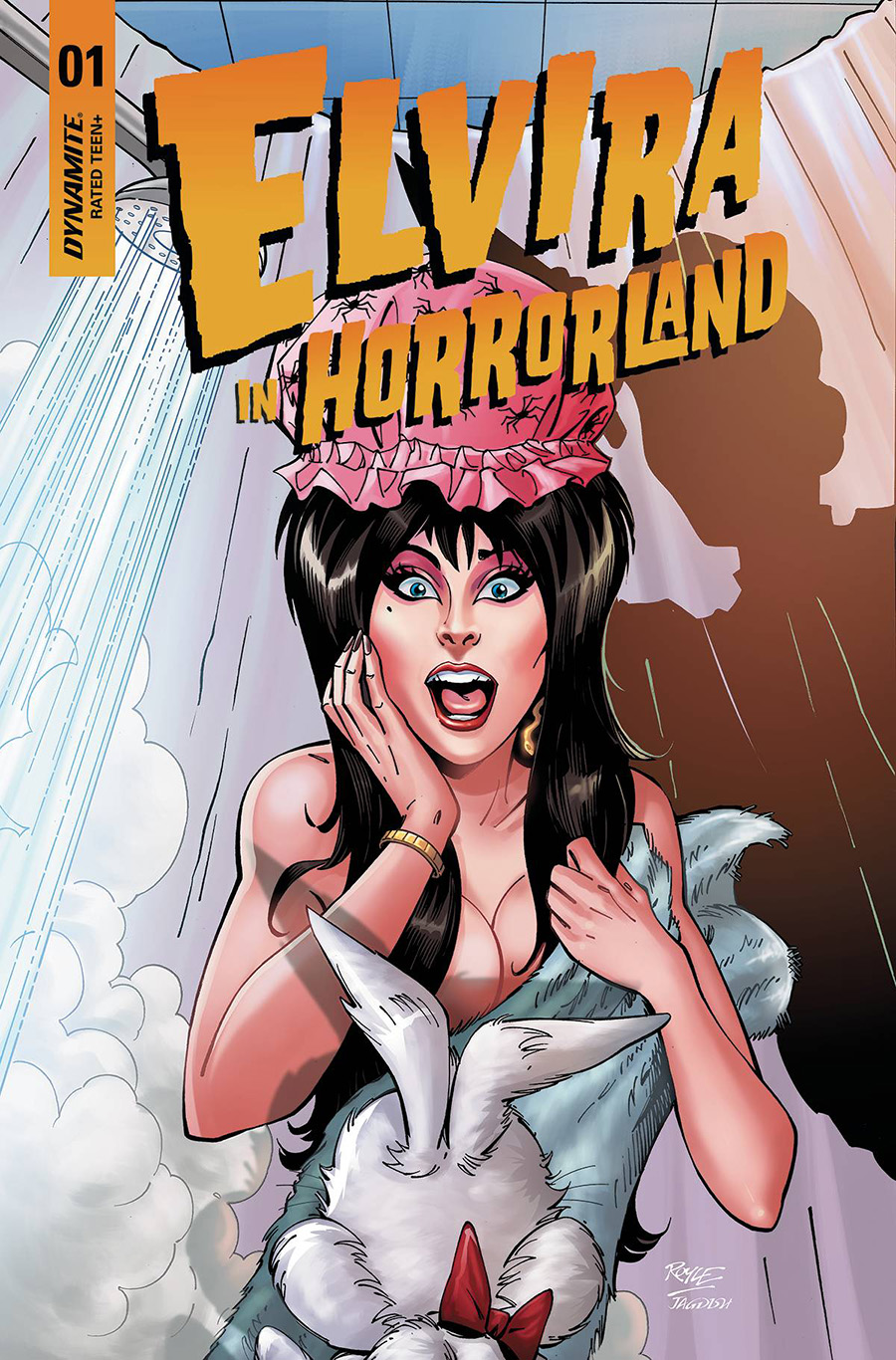 Elvira In Horrorland #1 Cover B Variant John Royle Cover