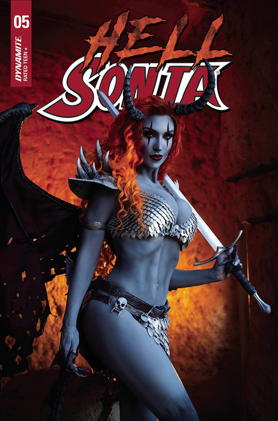 Hell Sonja #5 Cover E Variant Gracie The Cosplay Lass Cosplay Photo Cover