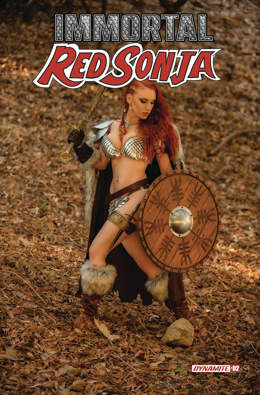 Immortal Red Sonja #2 Cover E Variant Gracie The Cosplay Lass Cosplay Photo Cover
