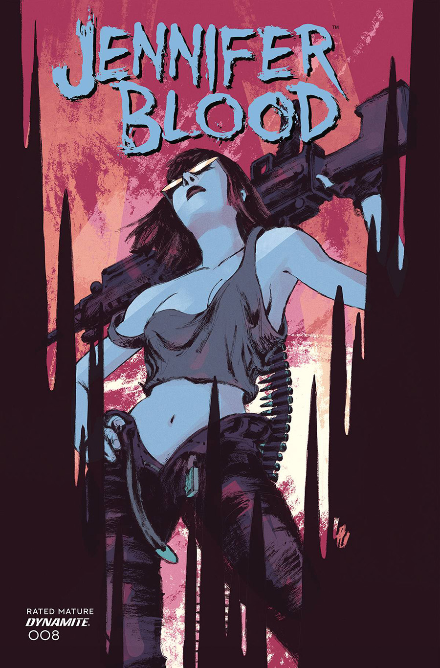 Jennifer Blood Vol 2 #8 Cover B Variant Jonathan Lau Cover