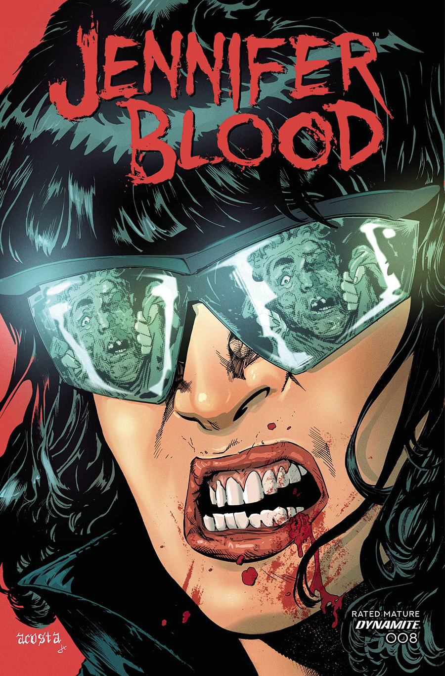 Jennifer Blood Vol 2 #8 Cover D Variant Dave Acosta Cover