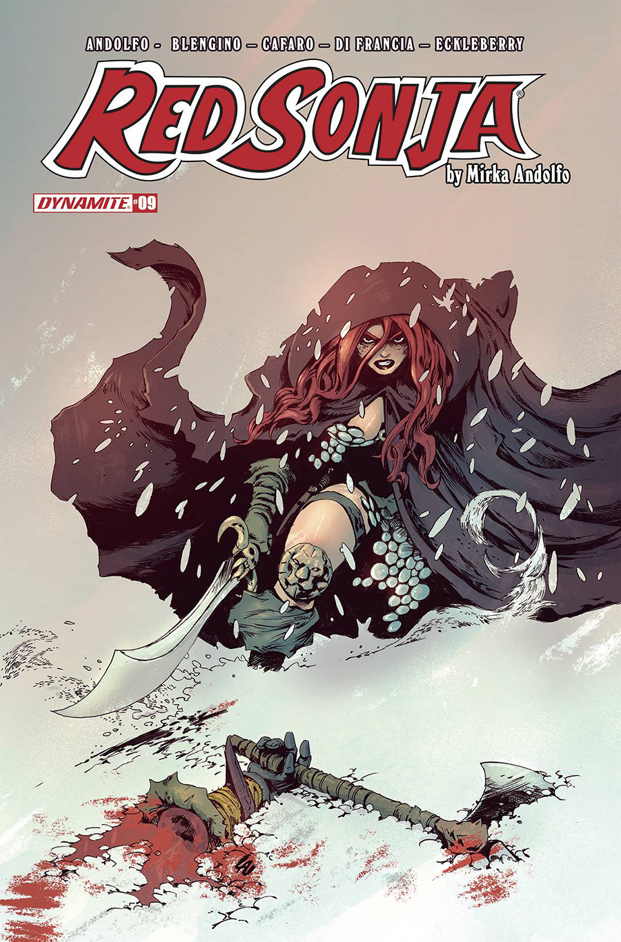 Red Sonja Vol 9 #9 Cover D Variant Jonathan Lau Cover