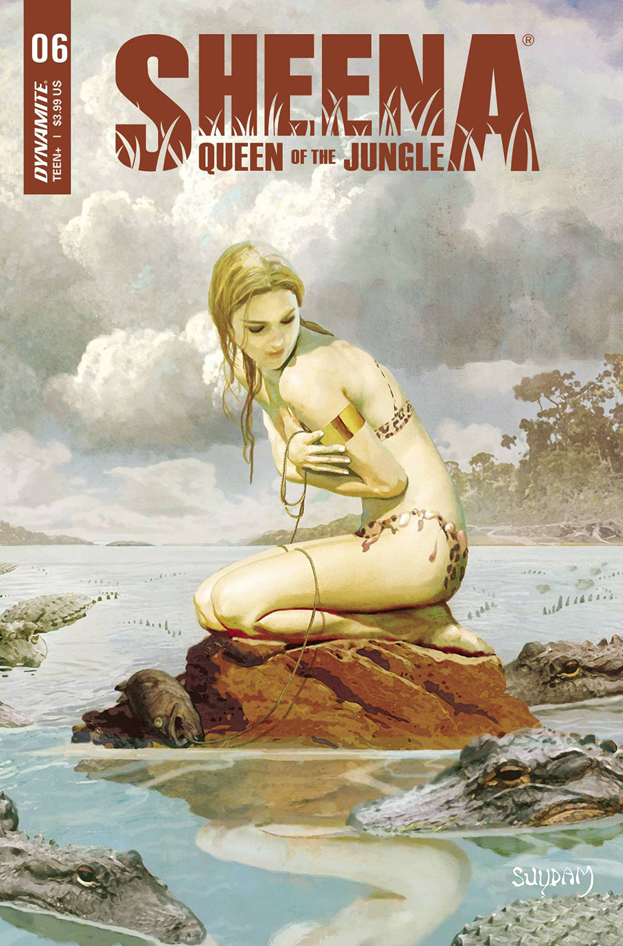 Sheena Queen Of The Jungle #6 Cover B Variant Arthur Suydam Cover