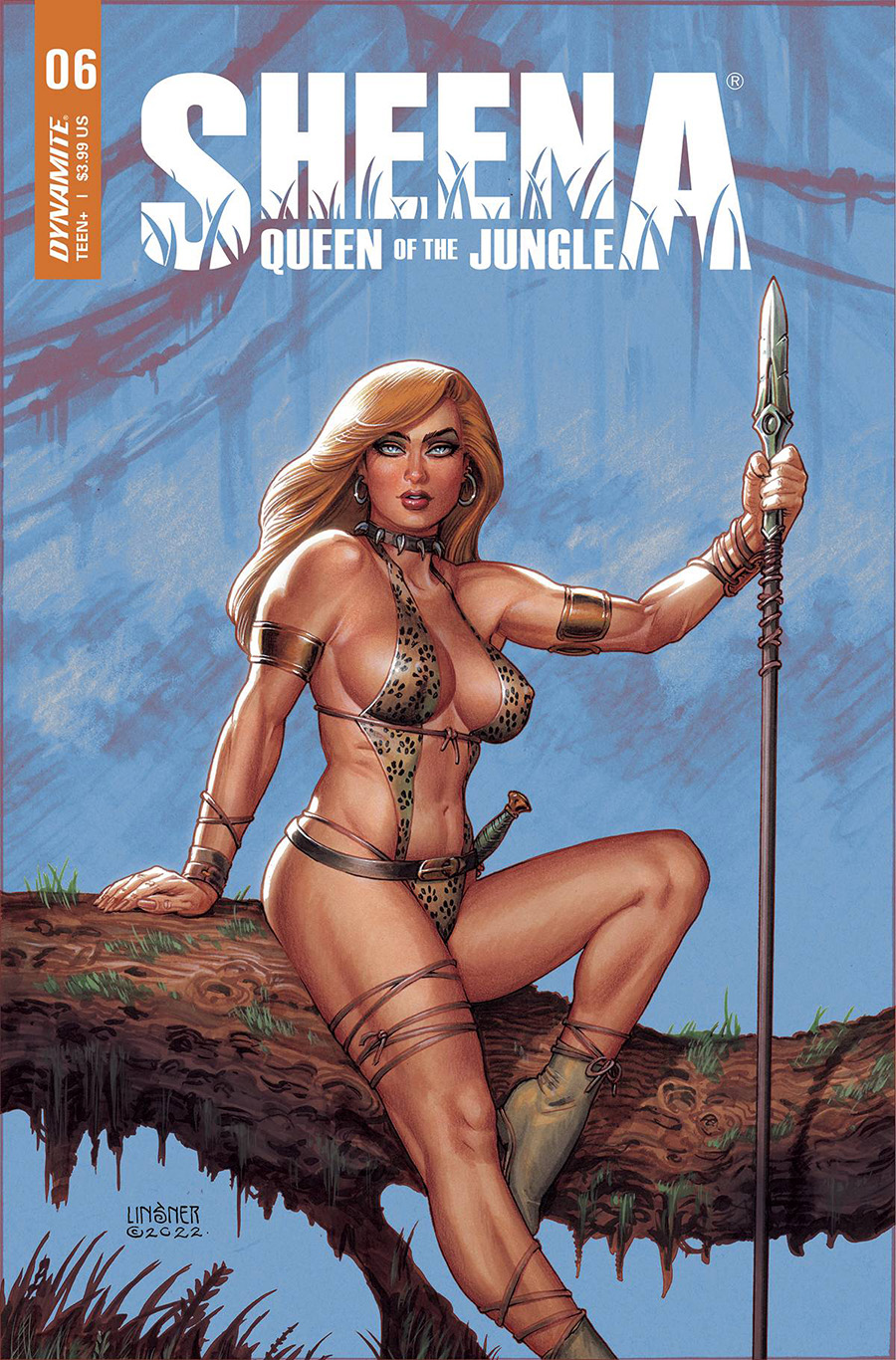 Sheena Queen Of The Jungle #6 Cover C Variant Joseph Michael Linsner Cover