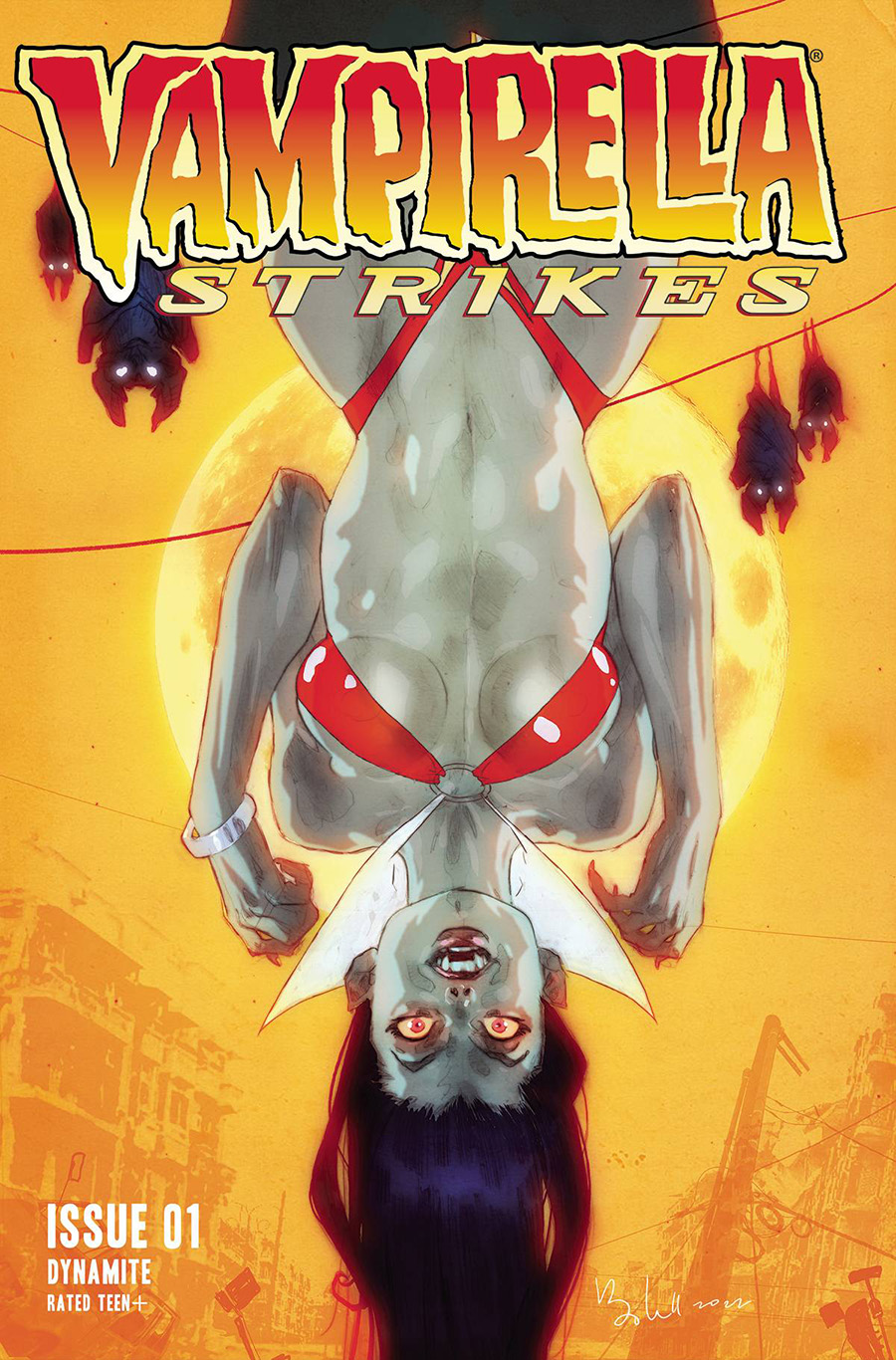 Vampirella Strikes Vol 3 #1 Cover D Variant Ben Caldwell Cover