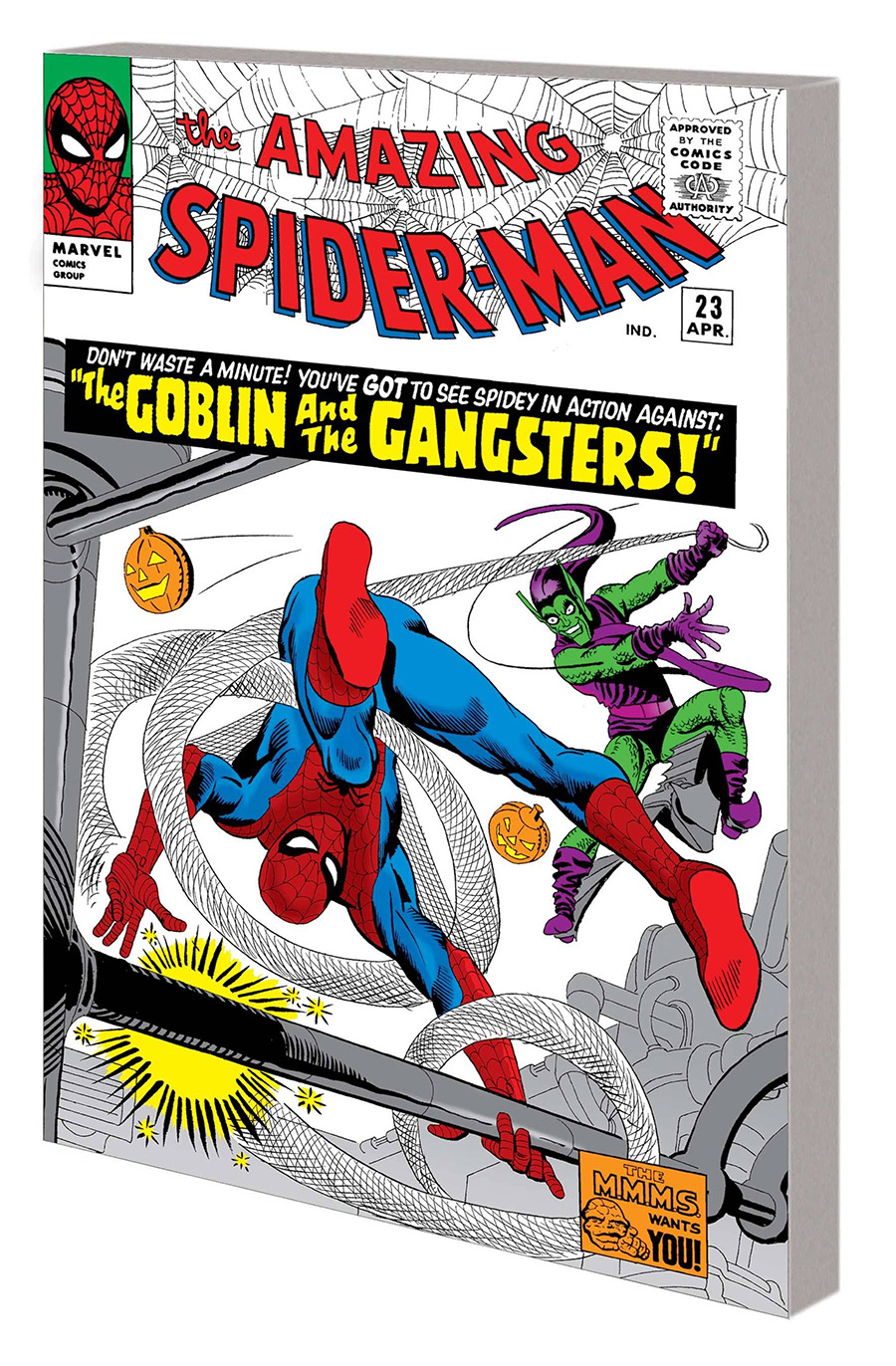Mighty Marvel Masterworks Amazing Spider-Man Vol 3 The Goblin And The Gangsters GN Direct Market Steve Ditko Variant Cover
