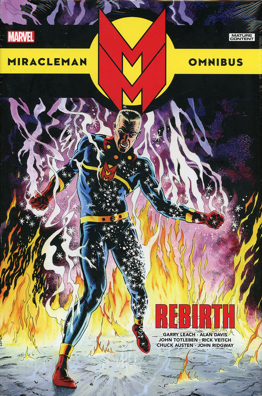 Miracleman Omnibus HC Direct Market Garry Leach Variant Cover