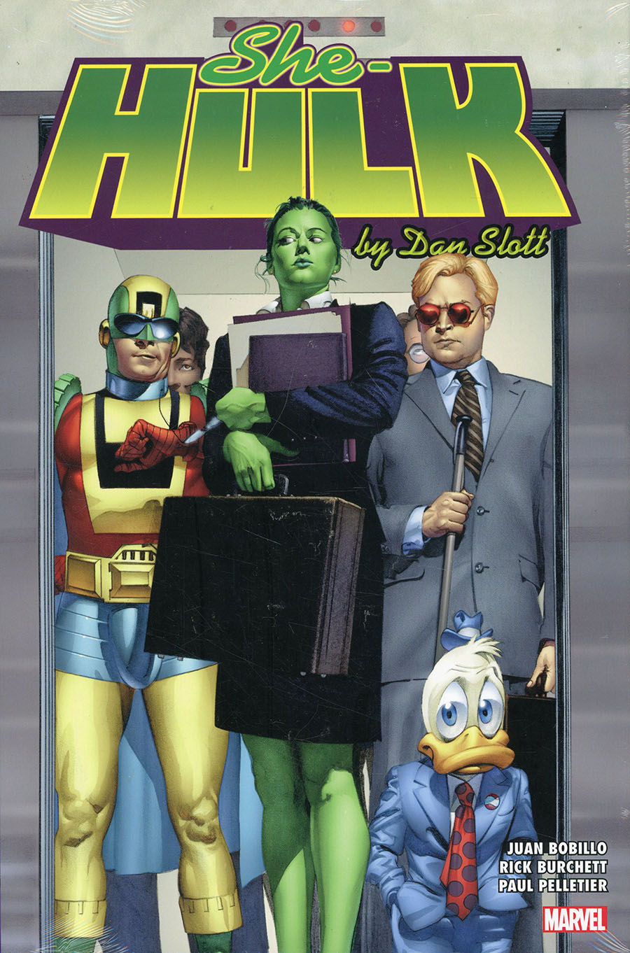 She-Hulk By Dan Slott Omnibus HC Direct Market Mike Mayhew Variant Cover New Printing