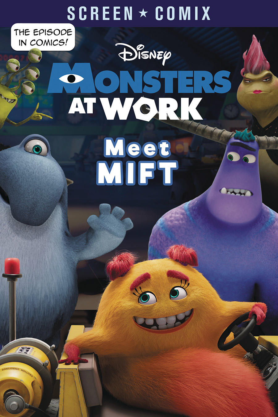 Disney Monsters At Work Screen Comix Vol 1 Meet Mift TP