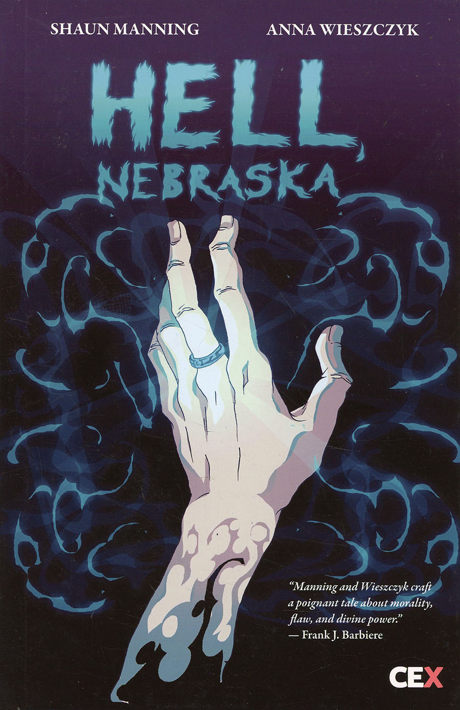 Hell Nebraska HC Cover B Anna Wieszczyk Hand Cover