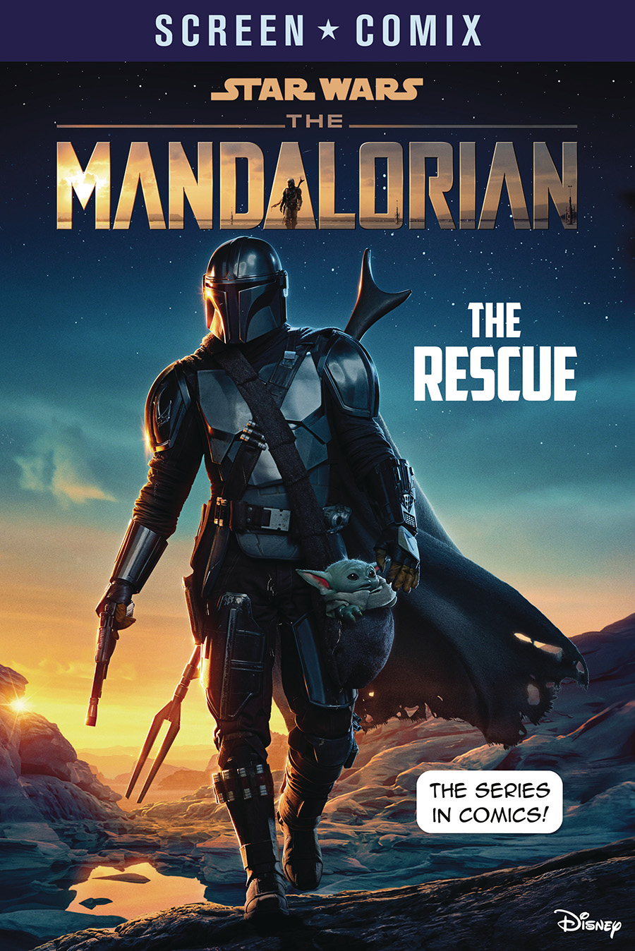 Star Wars The Mandalorian Screen Comix Season 1 Vol 2 Rescue TP