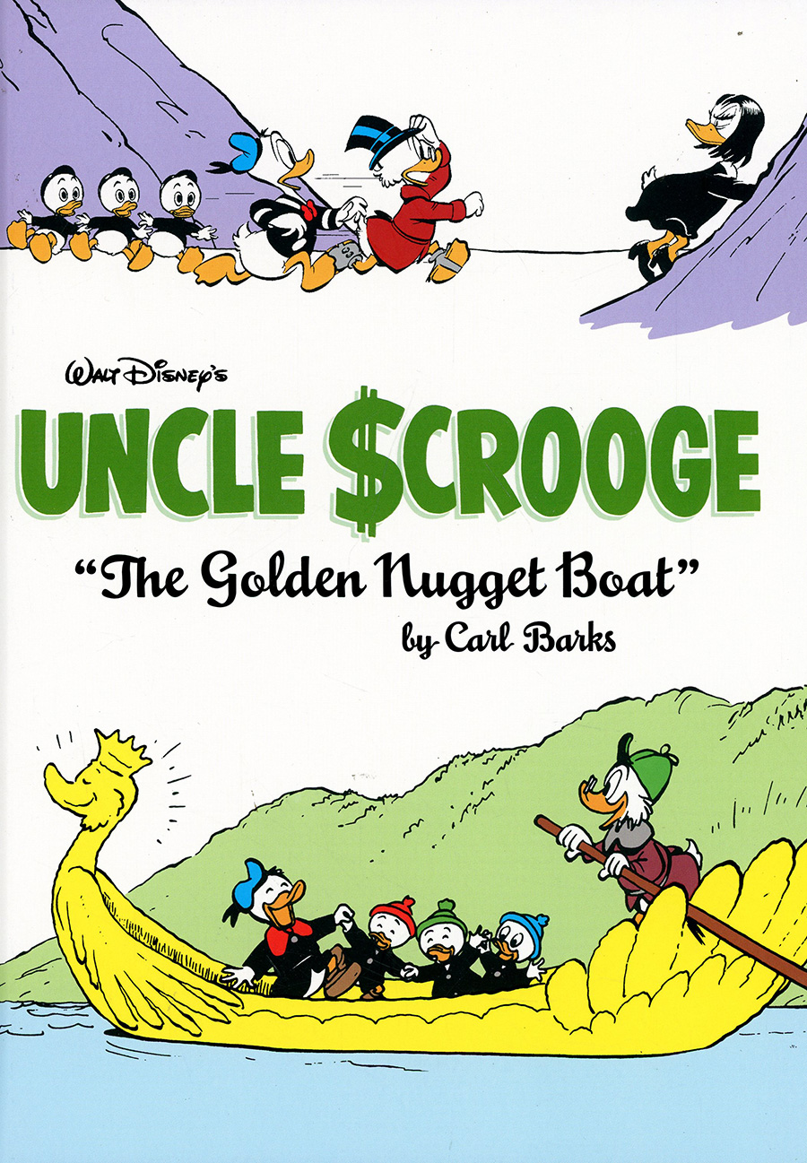 Walt Disneys Uncle Scrooge Golden Nugget Boat HC