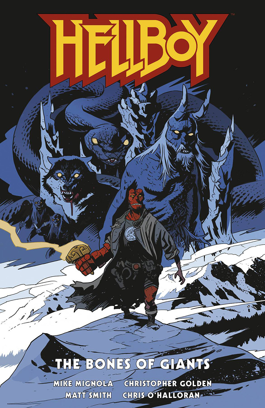 Hellboy Bones Of Giants Graphic Novel HC