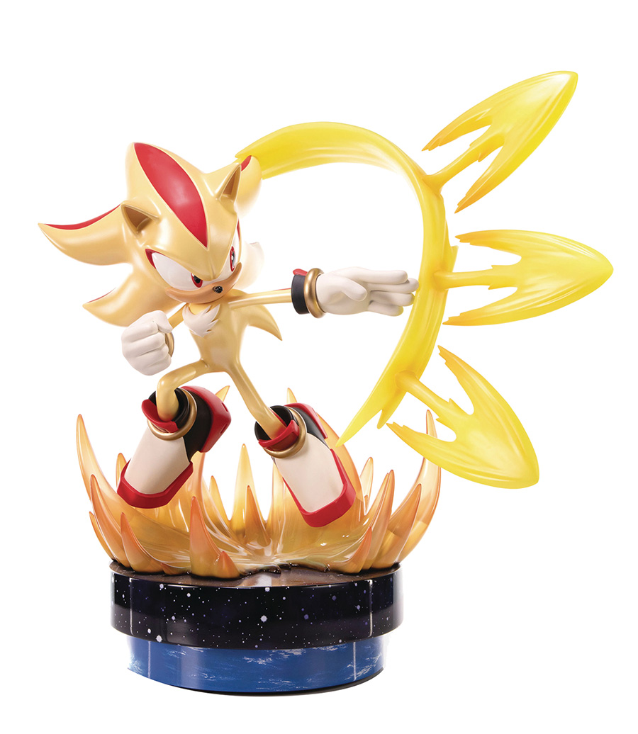 Sonic The Hedgehog Super Shadow Resin Statue Chaos Control Edition