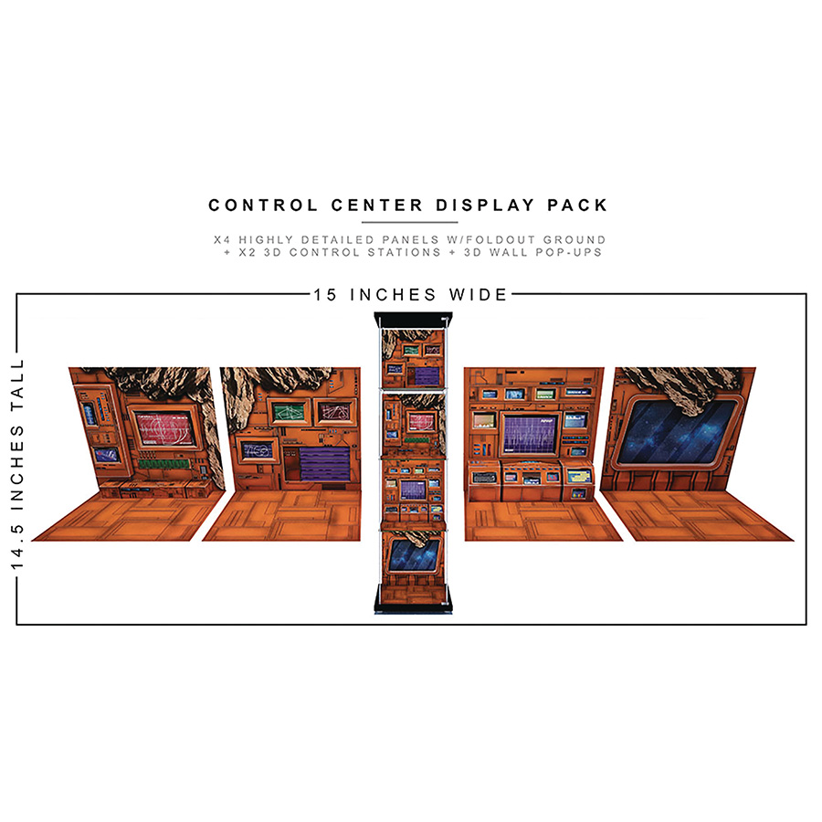 Extreme Sets Pop-Up 1/12 Scale Display Pack - Street Control Center