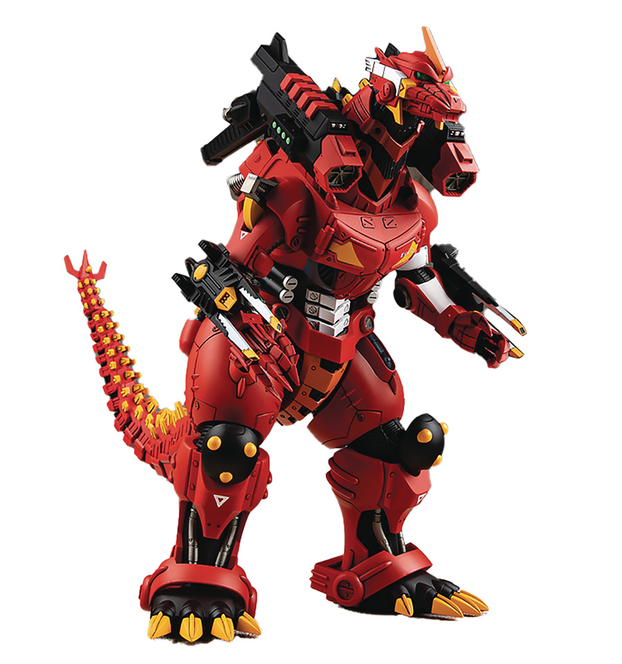 Godzilla vs Evangelion Type-3 Kiryu Kai EVA Unit-02 Color Model Kit