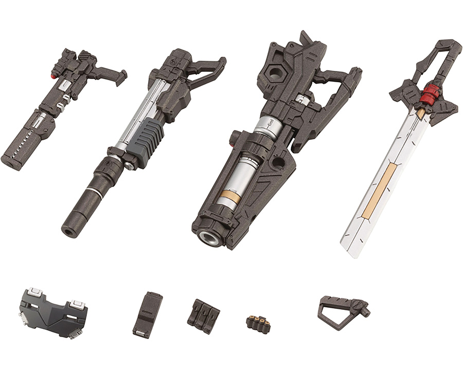 Hexa Gear Block Governor Weapons Combat Assortment 02 1/24 Scale Model Kit
