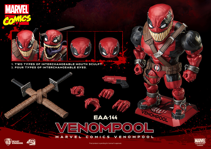 Marvel Comics EAA-144 Venompool Action Figure