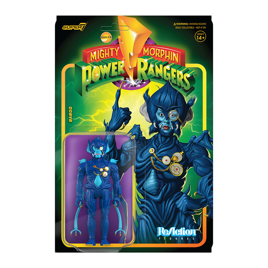 Mighty Morphin Power Rangers ReAction Figure - Baboo