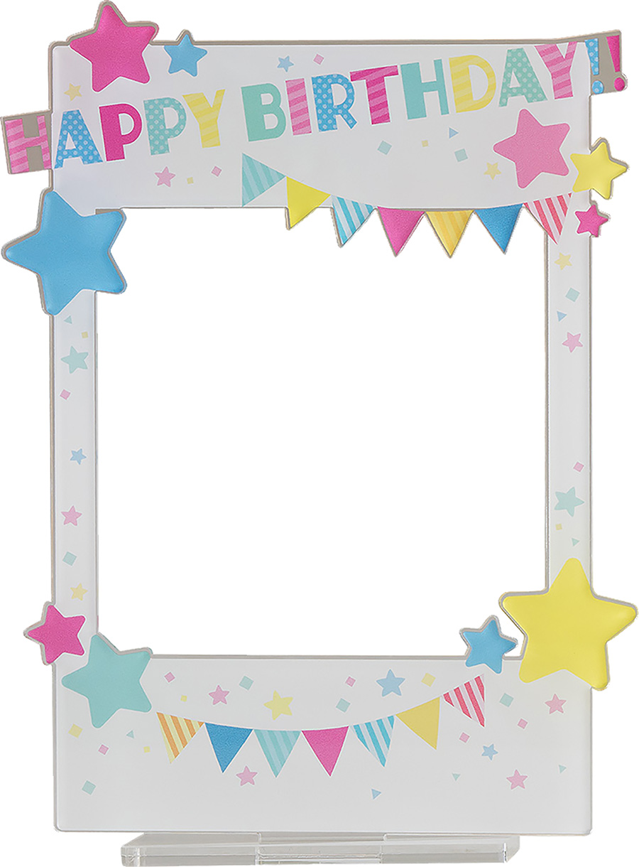 Nendoroid More Acrylic Frame Stand - Happy Birthday