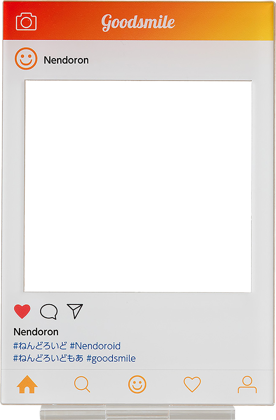Nendoroid More Acrylic Frame Stand - Social Media