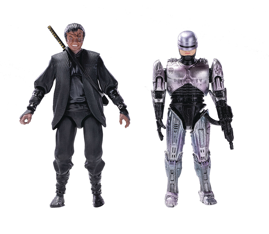Robocop 3 Robocop vs Otomo 1/18 Scale Previews Exclusive 2-Pack Action Figure Pack
