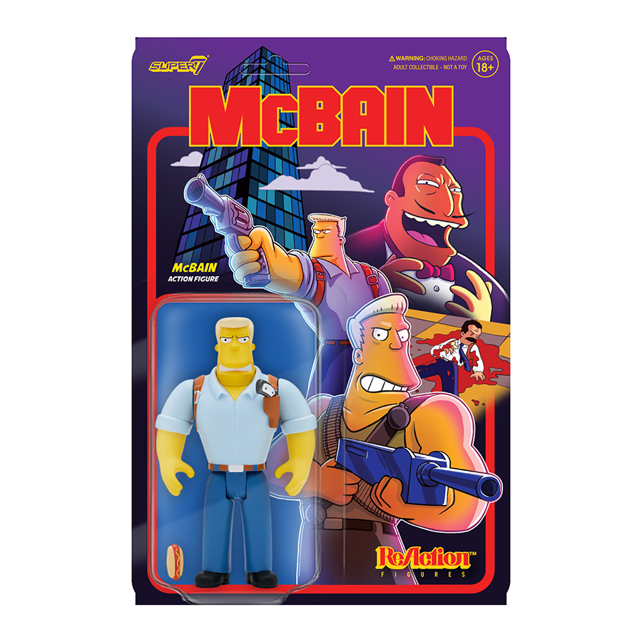 Simpsons McBain ReAction Figure Wave 1 - McBain