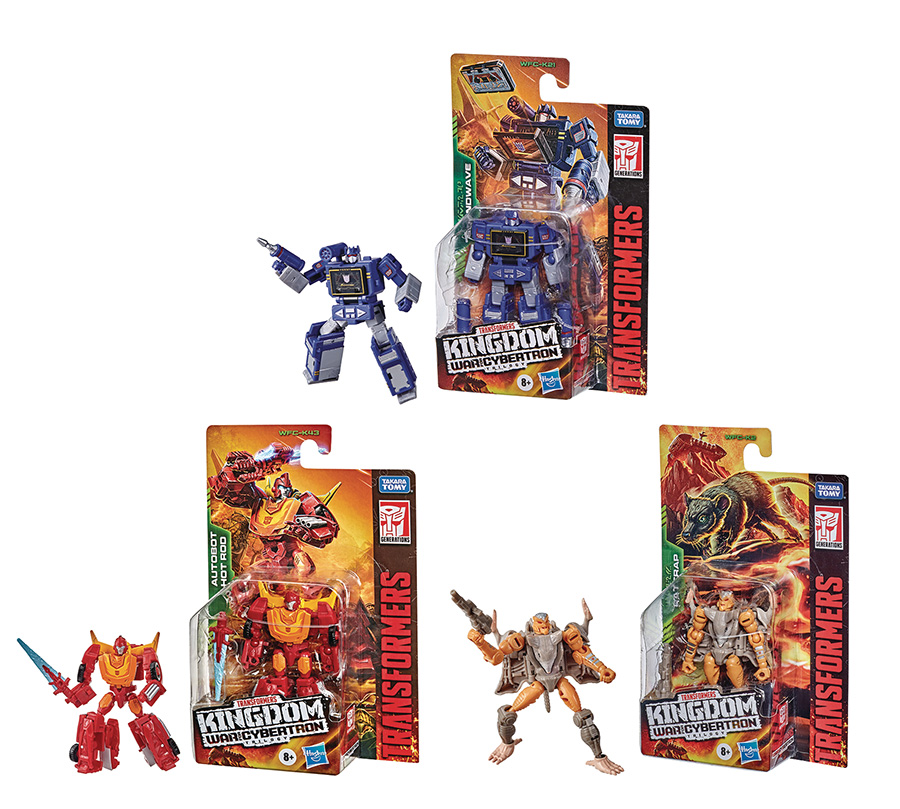 Transformers Generations War For Cybertron Kingdom Core-Class Action Figure Assortment Case 202201