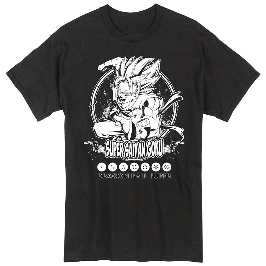 Dragon Ball Super Super Saiyan Goku Black T-Shirt Large