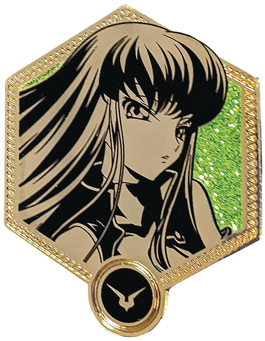 Code Geass Lelouch Of The Rebellion Golden Series Limited Edition Enamel Pin - CC