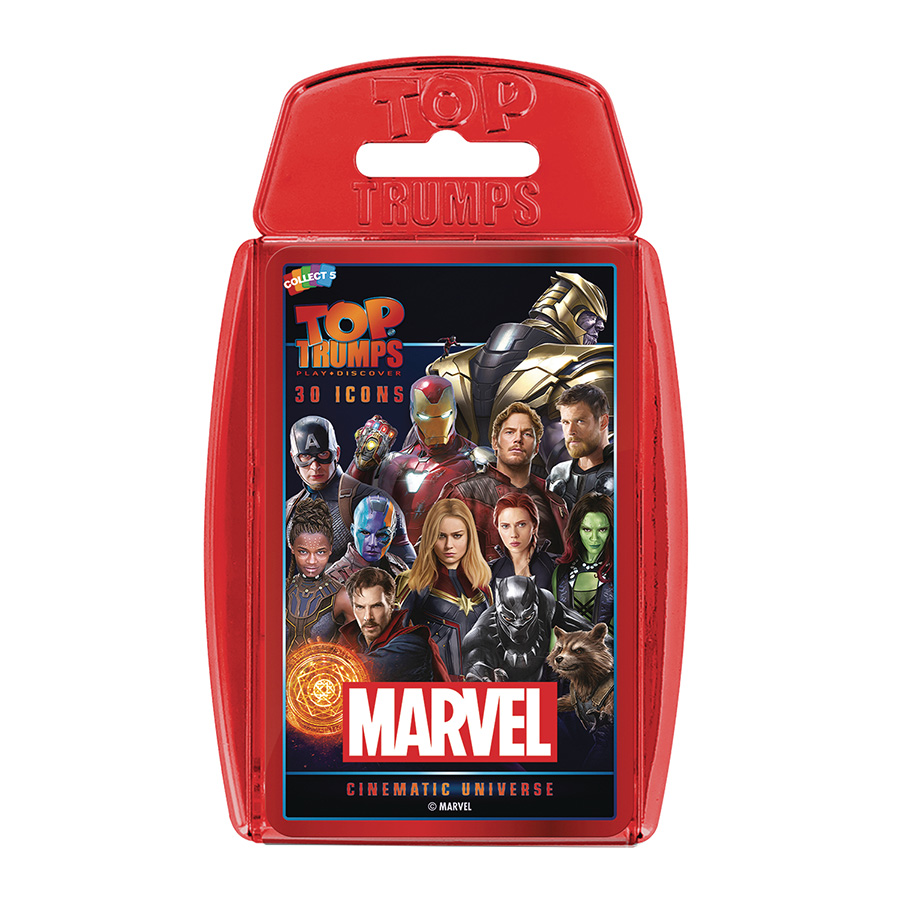 Marvel Cinematic Universe Top Trumps Card Game