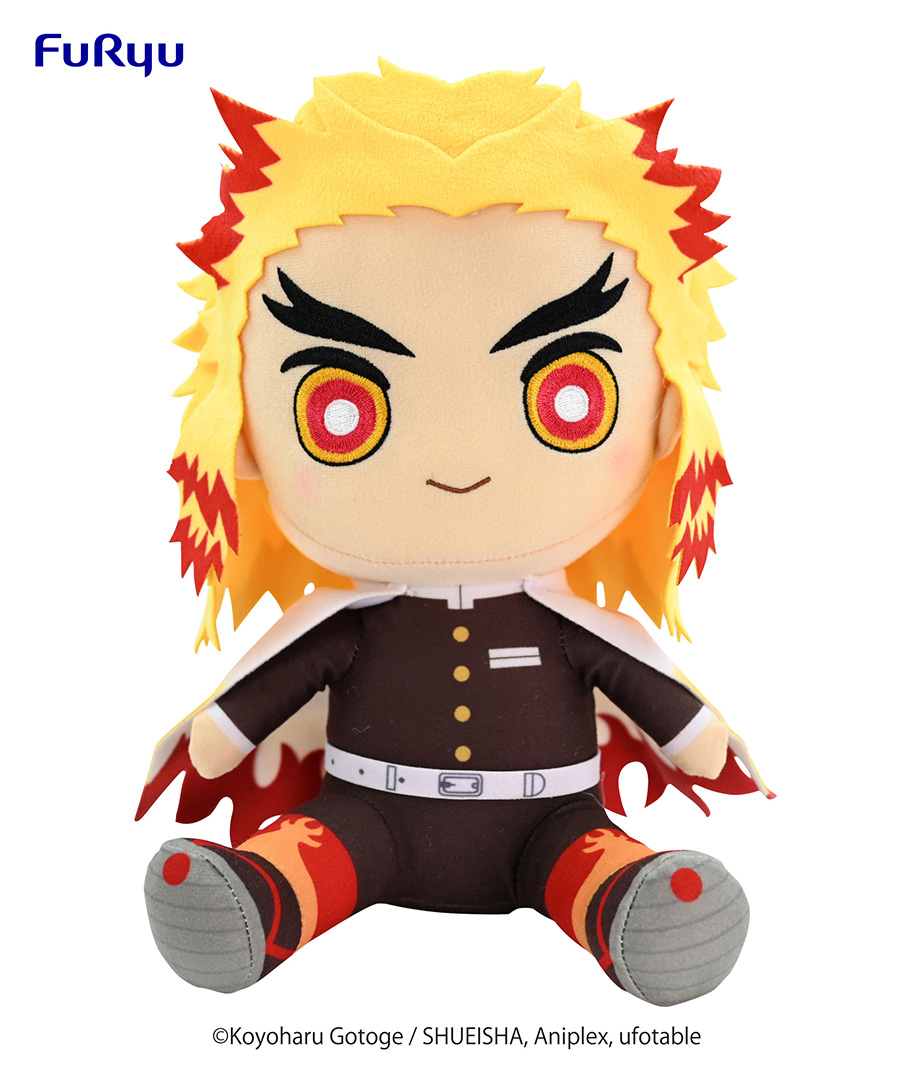 Demon Slayer Kimetsu No Yaiba U Big Plush Toy - Kyojuro Rengoku