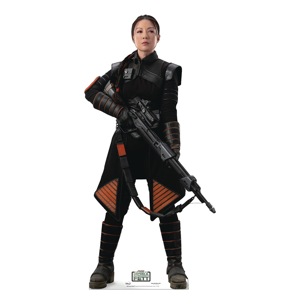 Star Wars Book Of Boba Fett Life-Size Standee - Fennec Shand